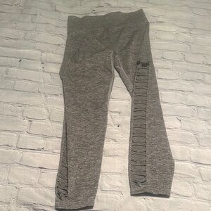 PINK Victoria's Secret Charcoal Leggings